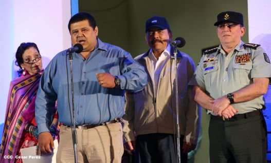 Daniel y Rosario conmemoran el 82 aniversario del tránsito a la inmortalidad del General Sandino