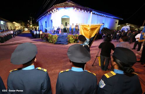 Daniel y Rosario conmemoran el 82 aniversario del tránsito a la inmortalidad del General Sandino