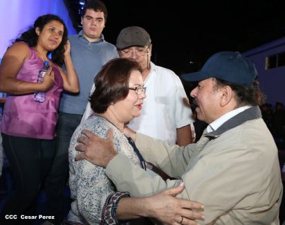 Daniel y Rosario conmemoran el 82 aniversario del tránsito a la inmortalidad del General Sandino
