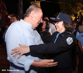 Daniel y Rosario conmemoran el 82 aniversario del tránsito a la inmortalidad del General Sandino