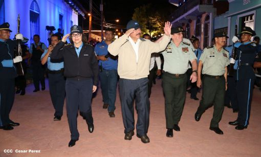 Daniel y Rosario conmemoran el 82 aniversario del tránsito a la inmortalidad del General Sandino