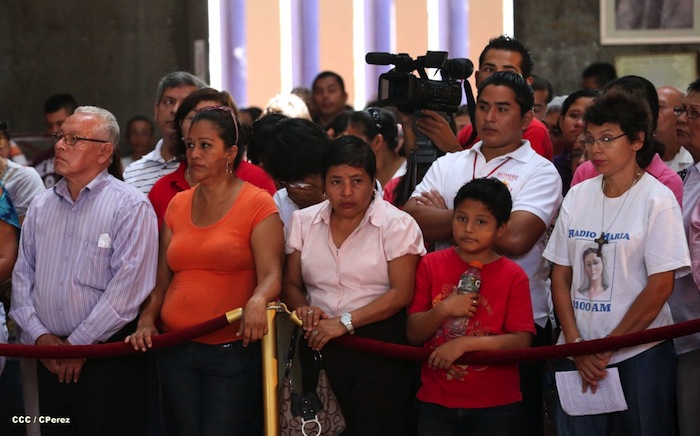 Misa Crismal en Catedral de Managua