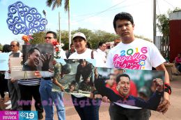 Aquí está Chávez! Nicaragua conmemora aniversario del tránsito a la inmortalidad del Comandante Eterno