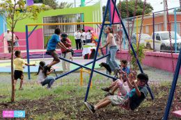 Inauguran hermoso parque en Monseñor Lezcano