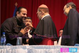 Asamblea Nacional entrega Ley que declara Prócer de la Paz y la Reconciliación a Cardenal Miguel Obando