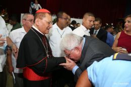 Asamblea Nacional entrega Ley que declara Prócer de la Paz y la Reconciliación a Cardenal Miguel Obando