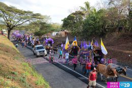 Masaya en gran romería hacia Popoyuapa