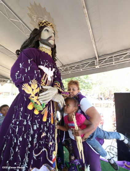 Carretas peregrinas de Jesús del Rescate llegan a Popoyuapa