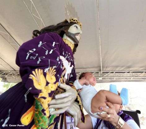 Carretas peregrinas de Jesús del Rescate llegan a Popoyuapa
