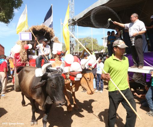 Carretas peregrinas de Jesús del Rescate llegan a Popoyuapa