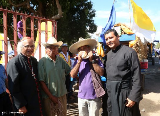 Carretas peregrinas de Jesús del Rescate llegan a Popoyuapa
