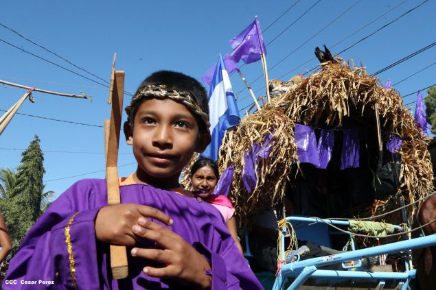 Carretas peregrinas de Jesús del Rescate llegan a Popoyuapa