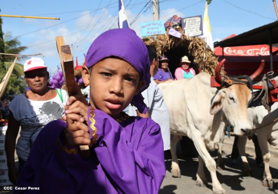 Carretas peregrinas de Jesús del Rescate llegan a Popoyuapa