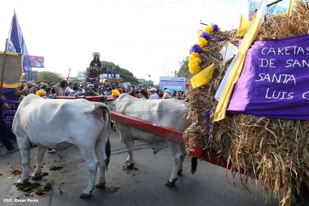 Carretas peregrinas de Jesús del Rescate llegan a Popoyuapa