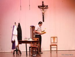 UNICA festeja 90 años de Cardenal Miguel con obra teatral “Tiempos de Fe”