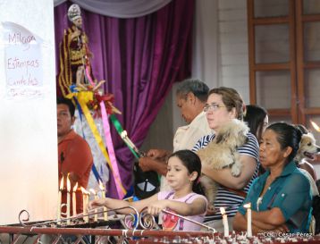 Masaya celebra un año más a San Lázaro con el tradicional desfile de mascotas