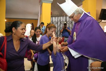Cardenal Leopoldo Brenes celebra eucaristía en Santuario Nacional de Jesús del Rescate