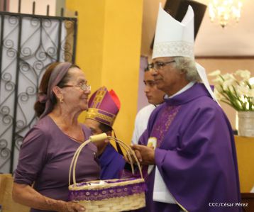 Cardenal Leopoldo Brenes celebra eucaristía en Santuario Nacional de Jesús del Rescate