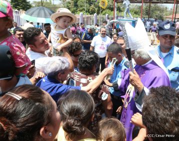 Cardenal Leopoldo Brenes celebra eucaristía en Santuario Nacional de Jesús del Rescate
