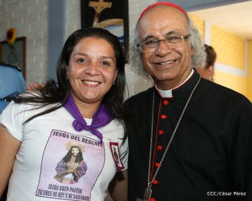 Cardenal Leopoldo Brenes celebra eucaristía en Santuario Nacional de Jesús del Rescate