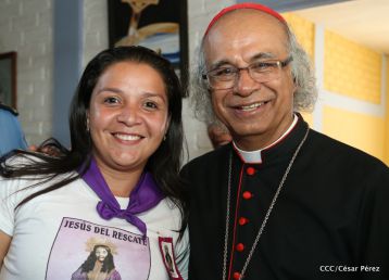 Cardenal Leopoldo Brenes celebra eucaristía en Santuario Nacional de Jesús del Rescate
