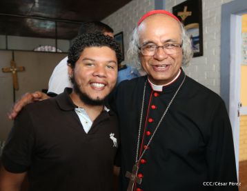 Cardenal Leopoldo Brenes celebra eucaristía en Santuario Nacional de Jesús del Rescate