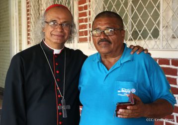 Cardenal Leopoldo Brenes celebra eucaristía en Santuario Nacional de Jesús del Rescate