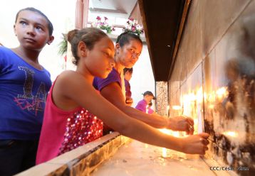 Cardenal Leopoldo Brenes celebra eucaristía en Santuario Nacional de Jesús del Rescate