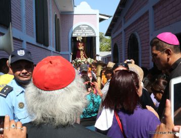 Cardenal Leopoldo Brenes celebra eucaristía en Santuario Nacional de Jesús del Rescate