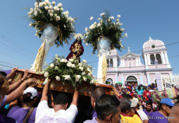 Cardenal Leopoldo Brenes celebra eucaristía en Santuario Nacional de Jesús del Rescate