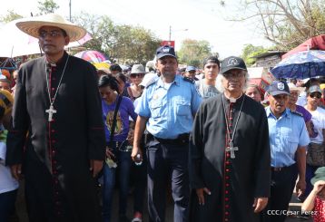 Cardenal Leopoldo Brenes celebra eucaristía en Santuario Nacional de Jesús del Rescate