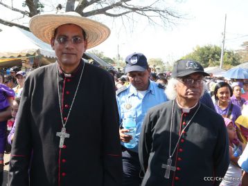 Cardenal Leopoldo Brenes celebra eucaristía en Santuario Nacional de Jesús del Rescate