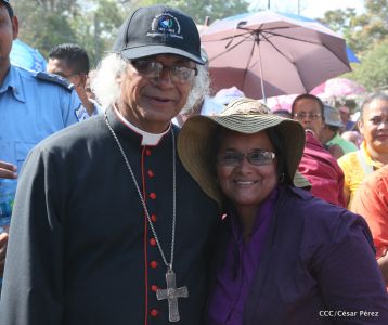 Cardenal Leopoldo Brenes celebra eucaristía en Santuario Nacional de Jesús del Rescate