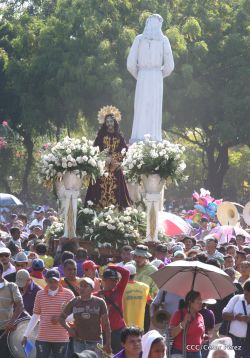 Cardenal Leopoldo Brenes celebra eucaristía en Santuario Nacional de Jesús del Rescate