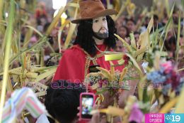 Procesión de Jesús del Triunfo en la Catedral de Managua