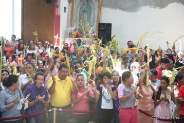 Procesión de Jesús del Triunfo en la Catedral de Managua