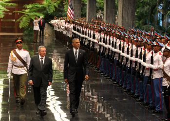 Imágenes de la visita de Obama a Cuba