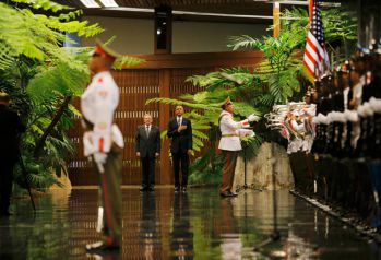 Imágenes de la visita de Obama a Cuba