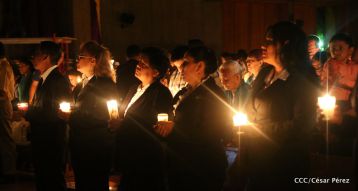 Cardenal Brenes preside Vigilia Pascual