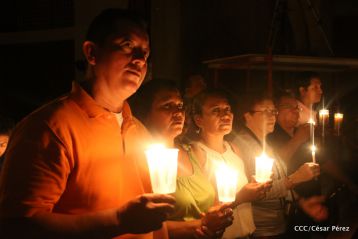 Cardenal Brenes preside Vigilia Pascual