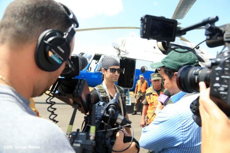Explorador Sam Cossman sobrevuela los  volcanes de Nicaragua