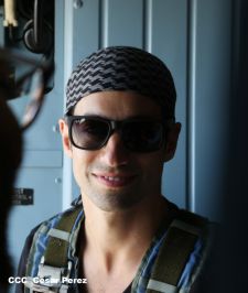 Explorador Sam Cossman sobrevuela los  volcanes de Nicaragua