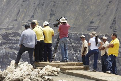 Más fotografías del recorrido de Sam Cossman por los volcanes del país