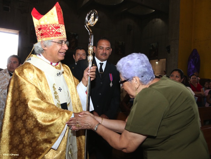 Misa Crismal en Catedral de Managua