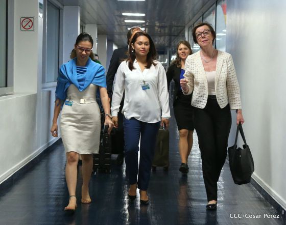 Llega a Nicaragua Viceministra de Relaciones Exteriores de Suecia para fortalecer relaciones bilaterales
