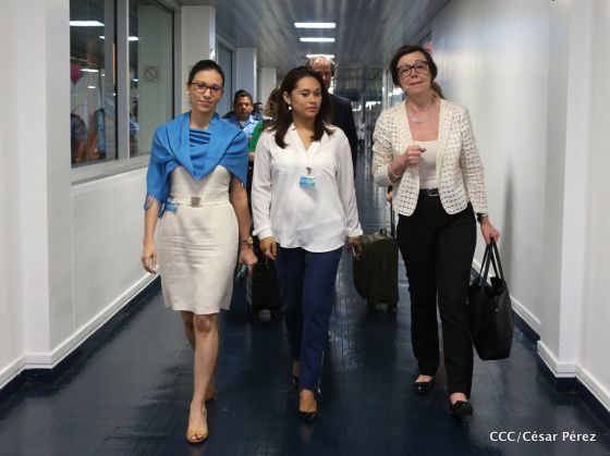 Llega a Nicaragua Viceministra de Relaciones Exteriores de Suecia para fortalecer relaciones bilaterales