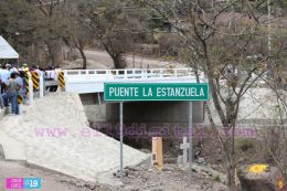 Inauguran puente vehícular en tramo Estelí-El Tisey