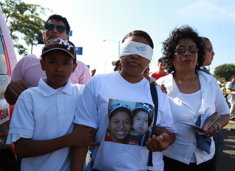 Viacrucis de Viernes Santo en Managua