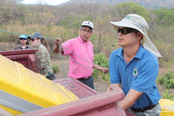 Científicos-expertos de EE.UU realizan monitoreo de mapeo en laderas del volcán San Cristóbal