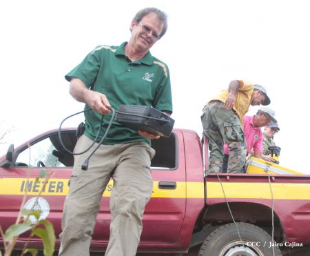 Científicos-expertos de EE.UU realizan monitoreo de mapeo en laderas del volcán San Cristóbal